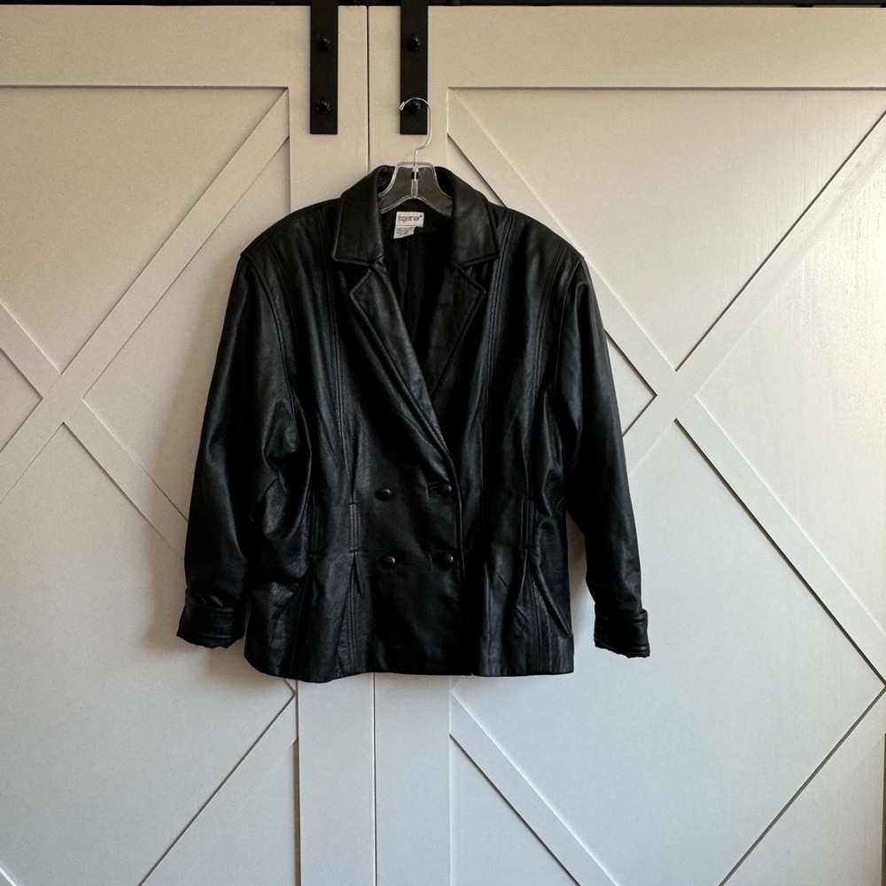 Vintage leather jacket